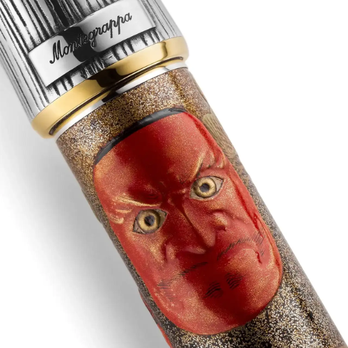 Pluma Fuente Noh Masks Demonio Montegrappa