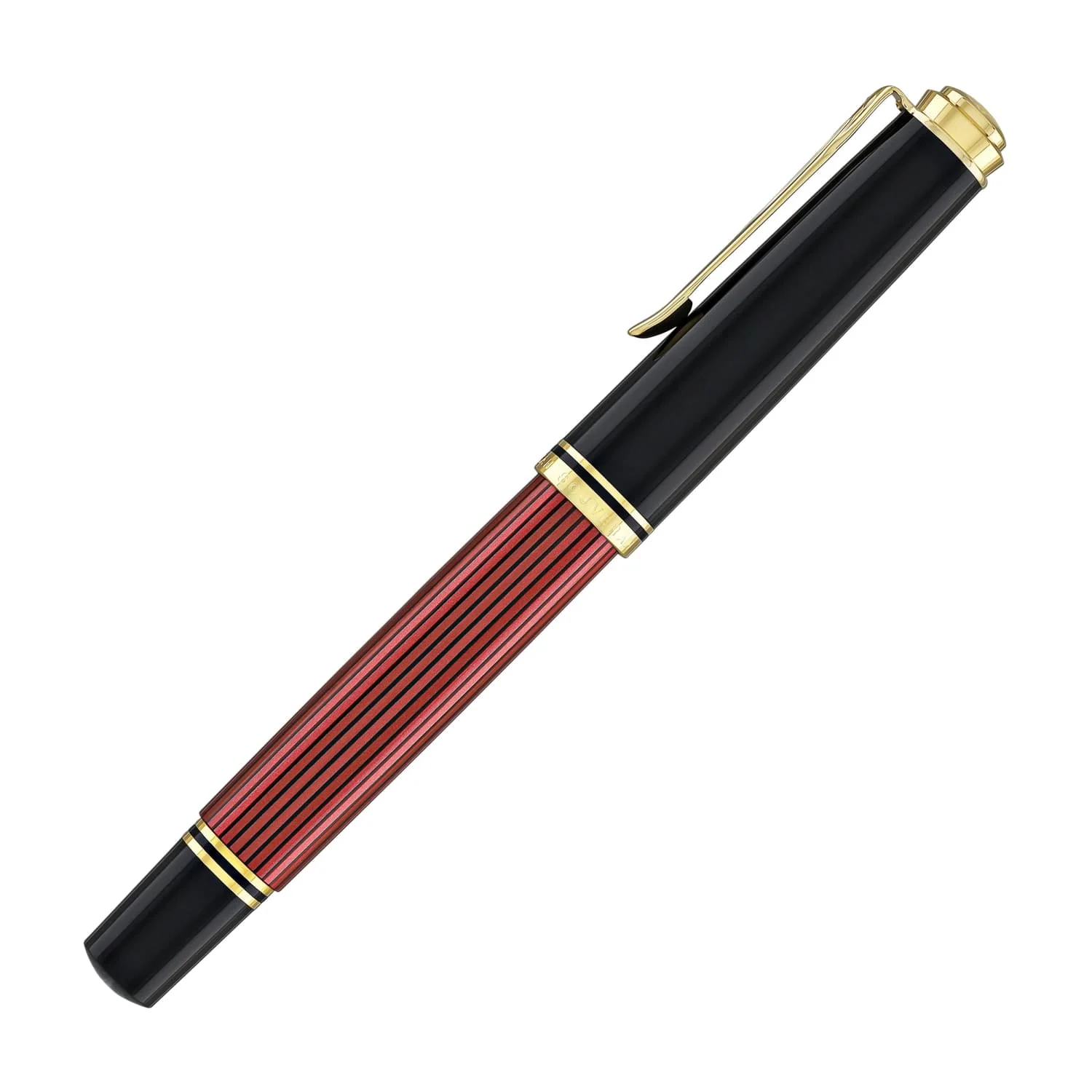 Pluma Fuente Souveran 405 Black-Red Pelikan