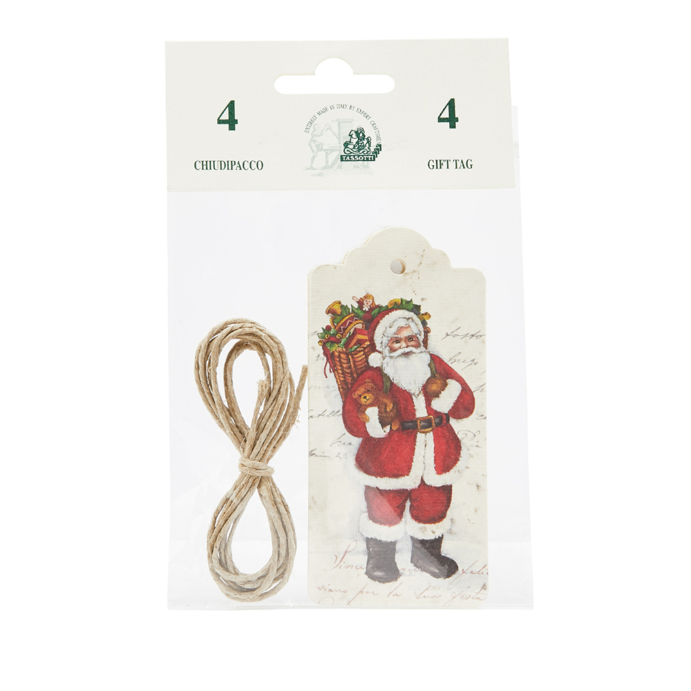 Etiquetas para regalos de Navidad Grafiche Tassotti