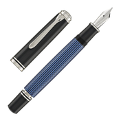 Pluma Fuente Souverän 805 Black-Blue Pelikan