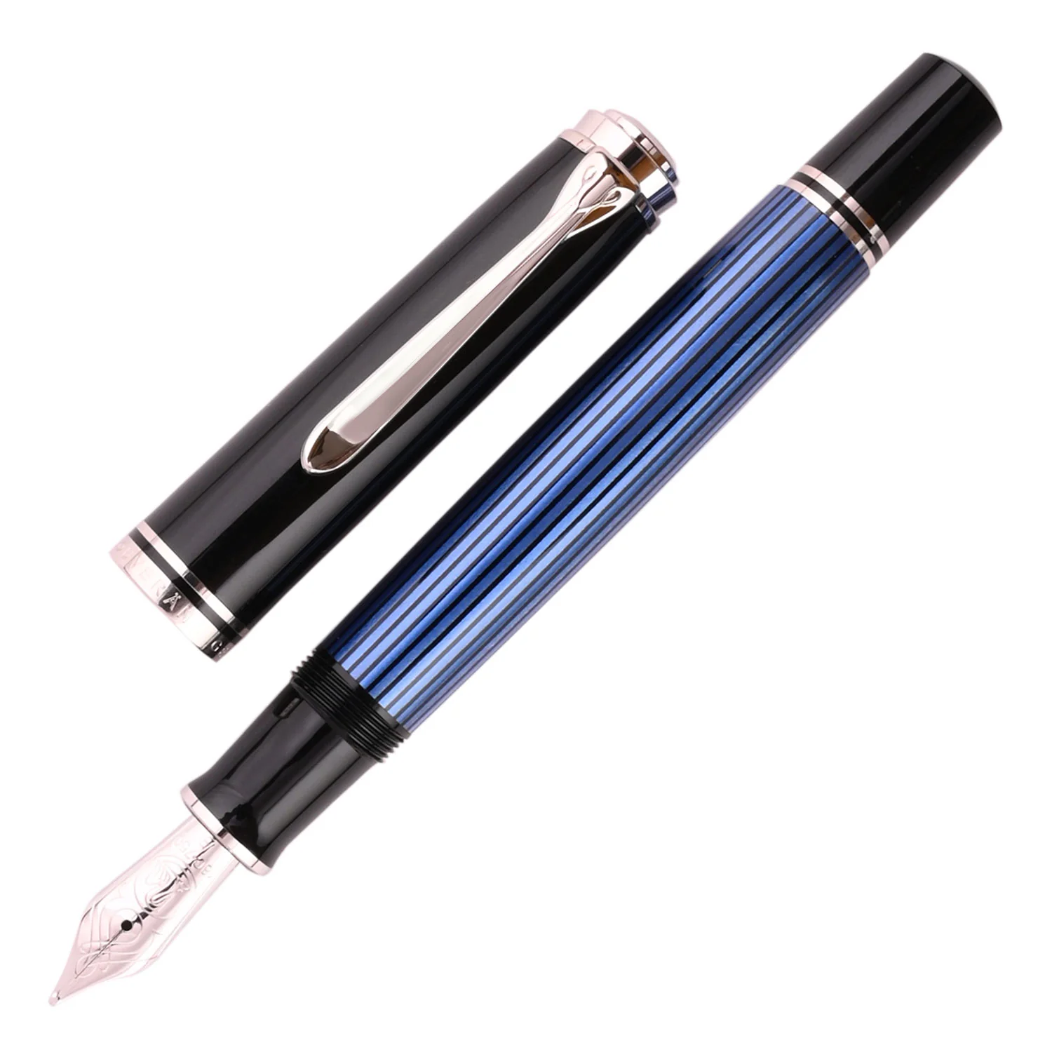 Pluma Fuente Souverän 805 Black-Blue Pelikan