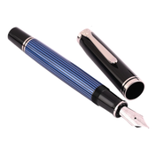 Pluma Fuente Souverän 805 Black-Blue Pelikan