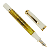 Pluma Fuente Souverän 400 Tortoiseshell White Pelikan