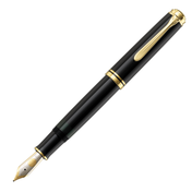 Pluma Fuente Souverän 800 Black Pelikan