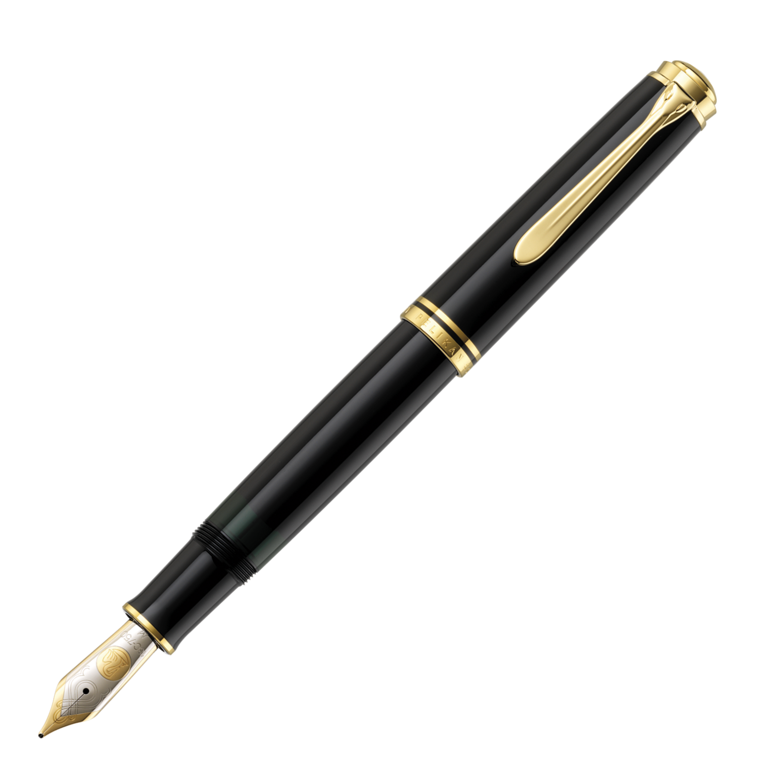 Pluma Fuente Souverän 1000 Black Pelikan