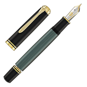 Pluma Fuente Souverän 1000 Black-Green