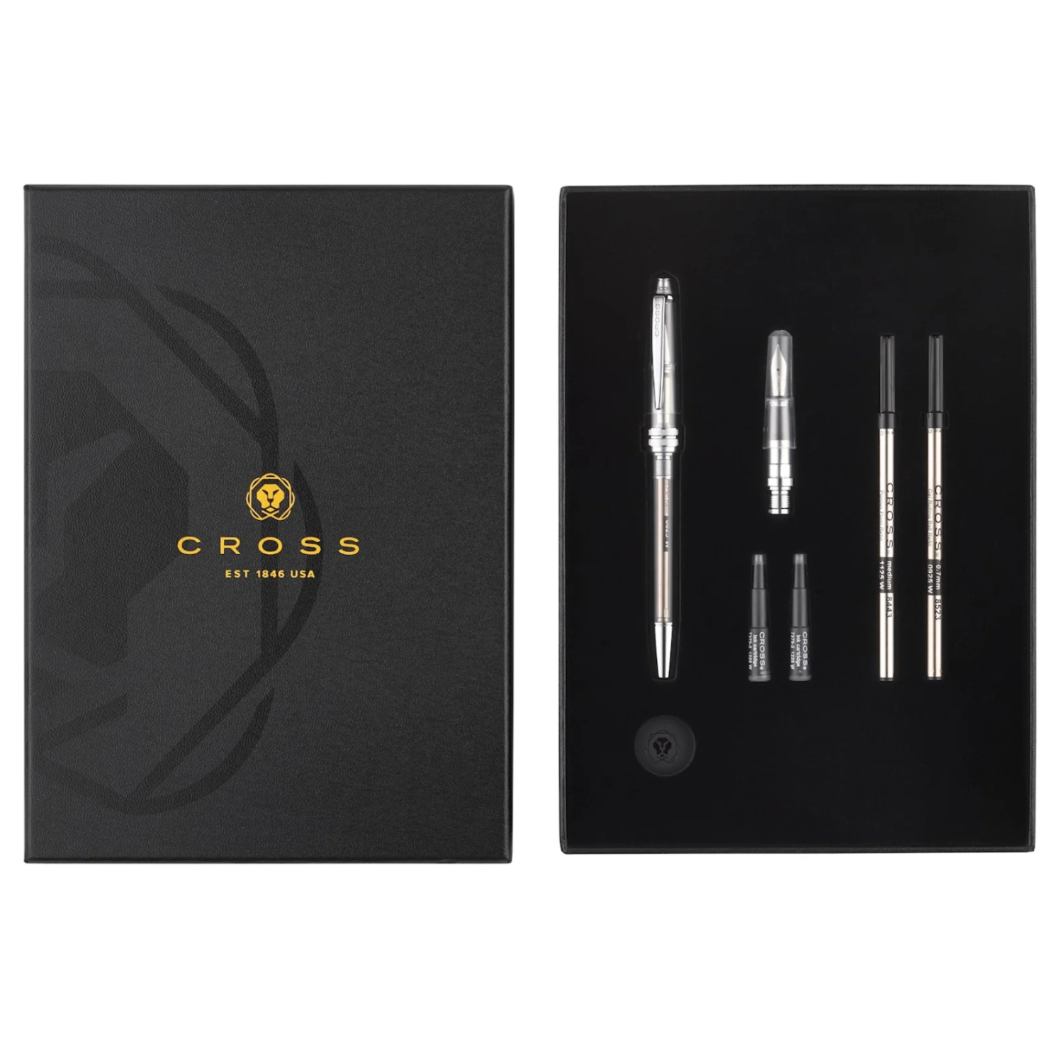 Set Bailey Light Translucent 4 en 1 Cross