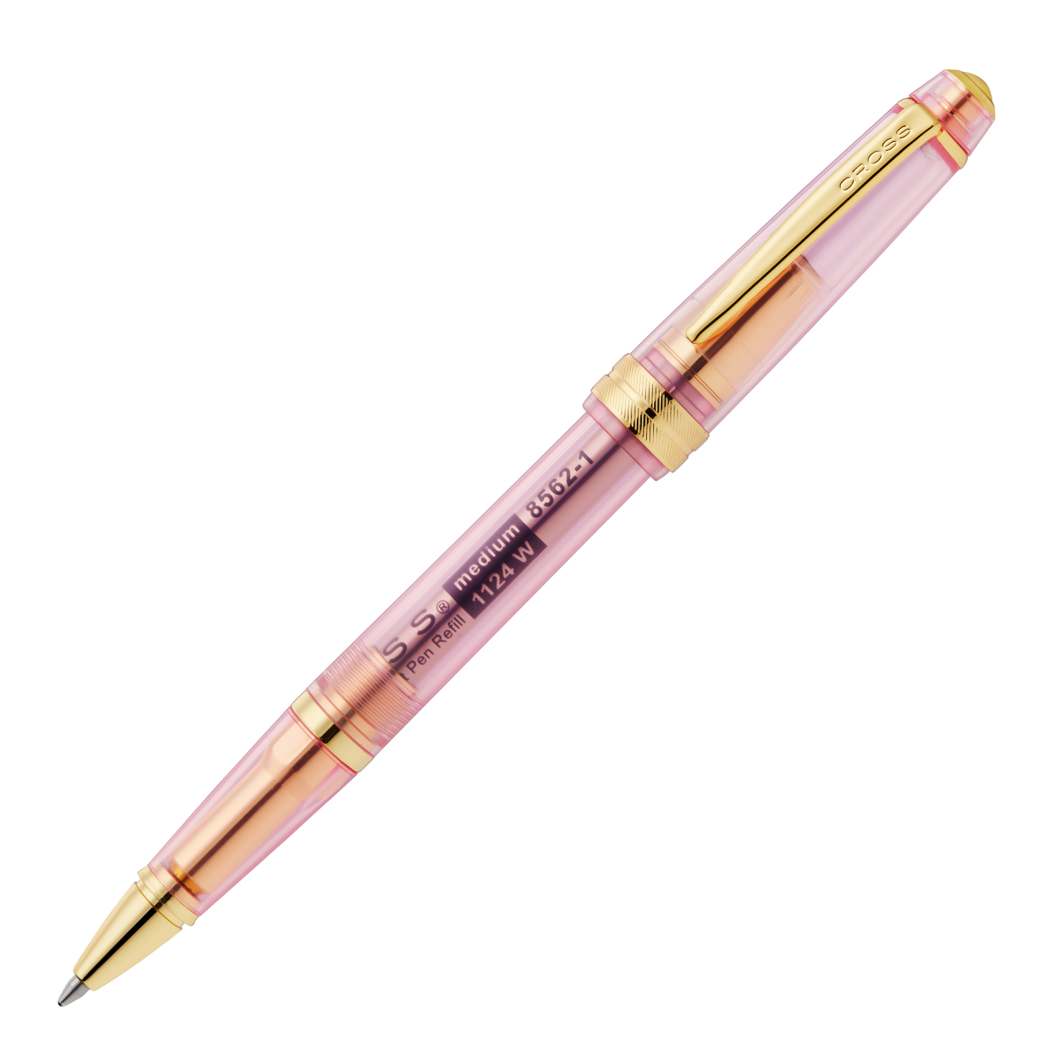 Bailey Light Translucent Pink Cross