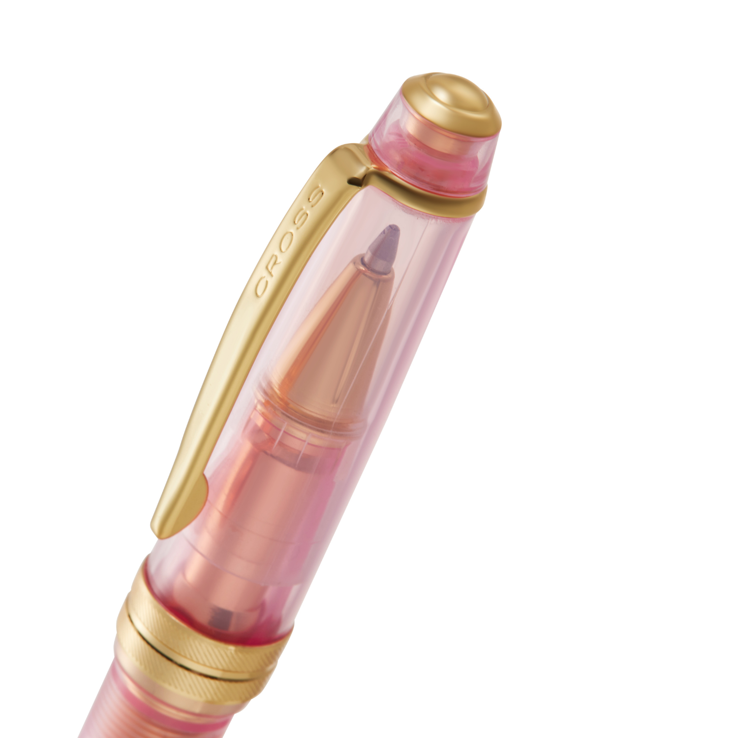 Bailey Light Translucent Pink Cross