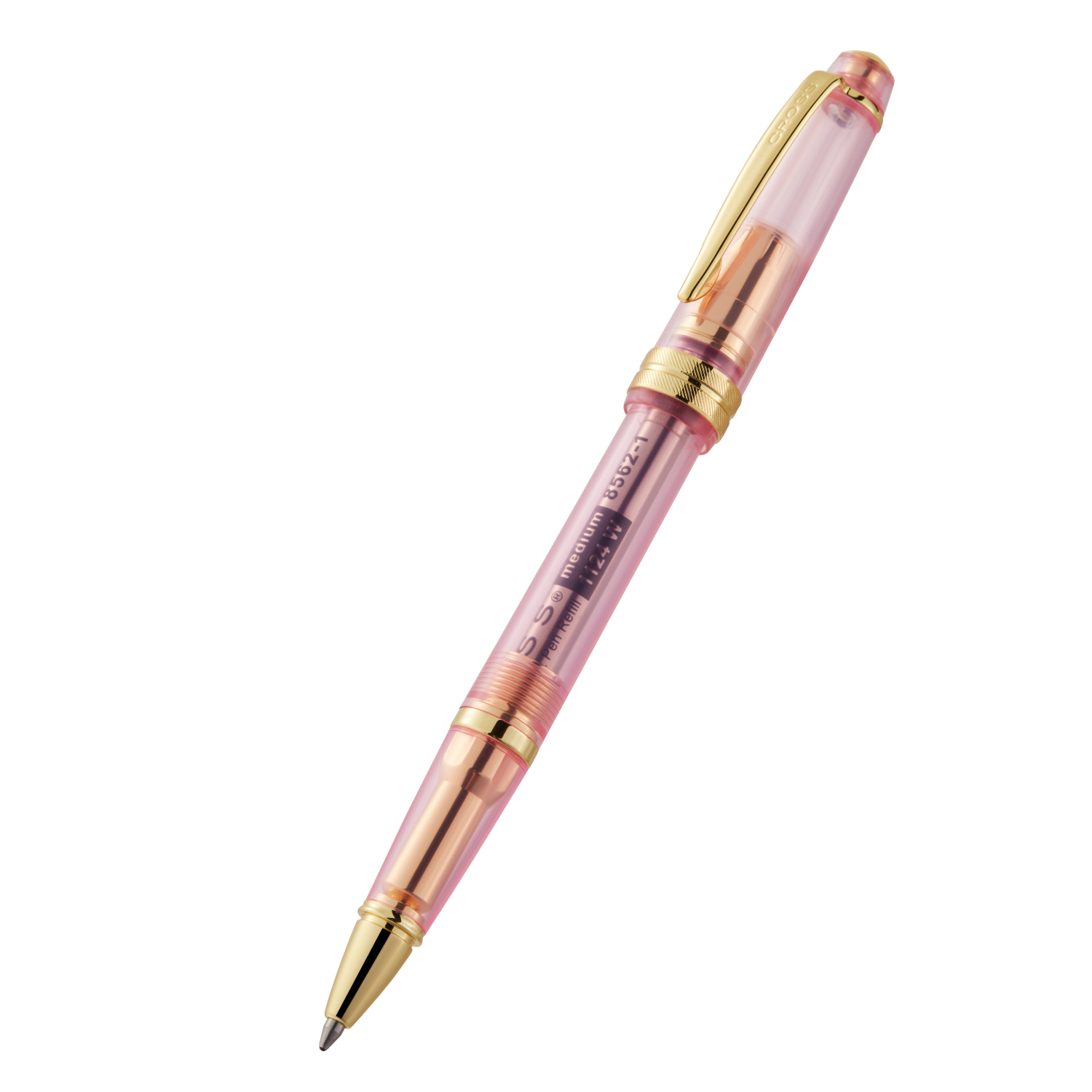 Bailey Light Translucent Pink Cross