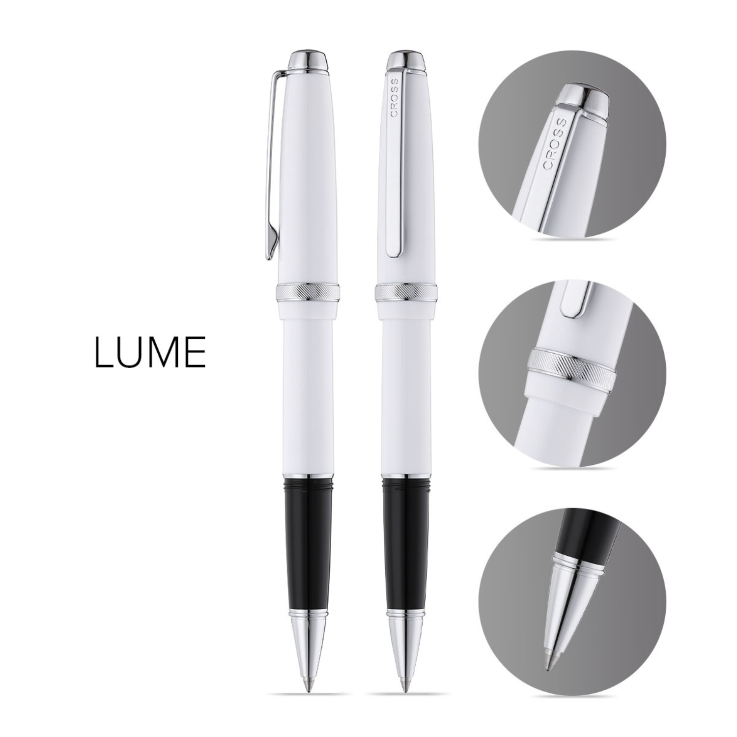 Lume Porcelain White Cross
