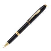 Foundry Glossy Black Gold PVD Cross
