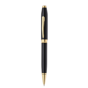Foundry Glossy Black Gold PVD Cross