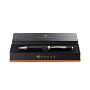 Foundry Glossy Black Gold PVD Cross