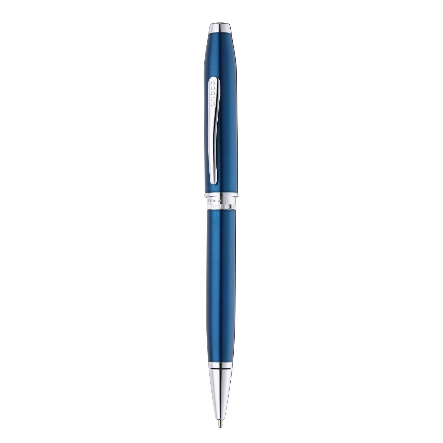 Foundry Glossy Translucent Blue Cross