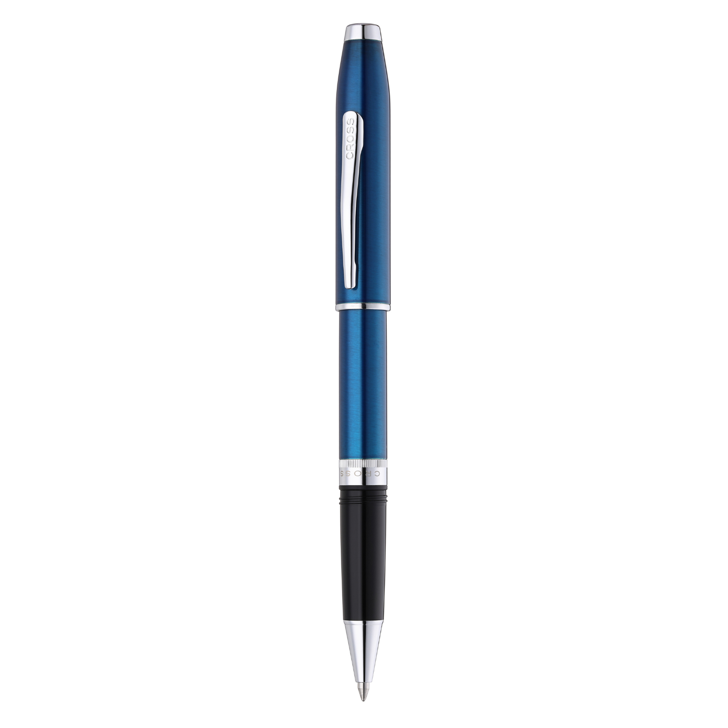 Foundry Glossy Translucent Blue Cross