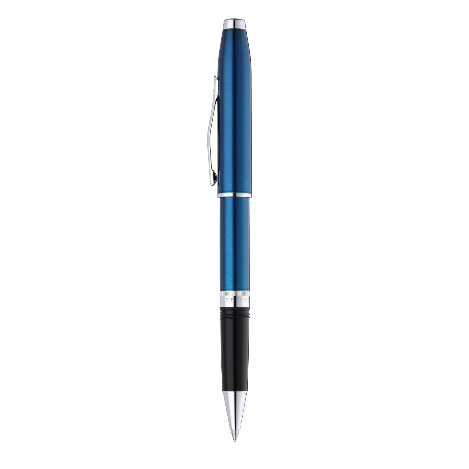 Foundry Glossy Translucent Blue Cross