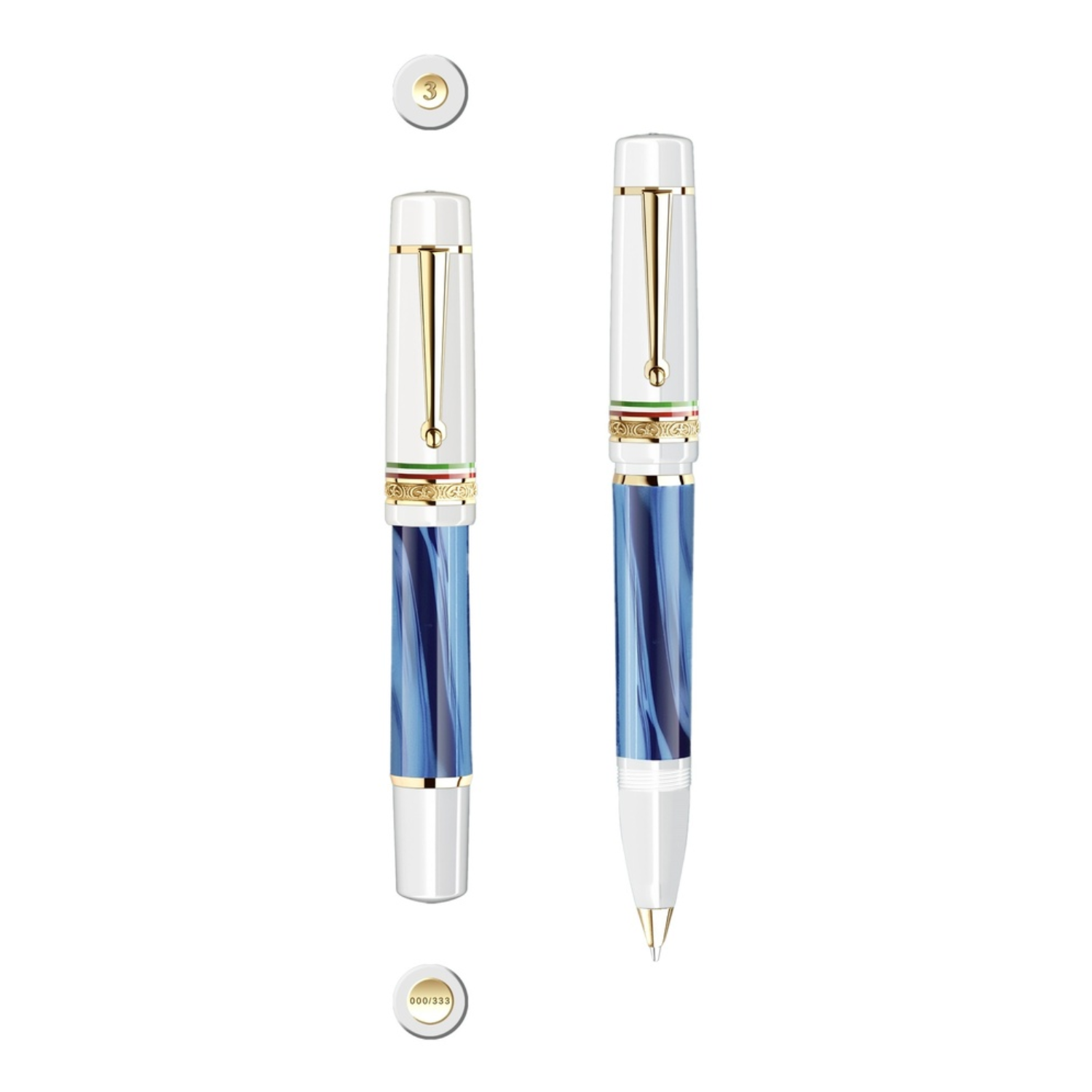 Rollerball "Grazie Napoli" Gold Maiora