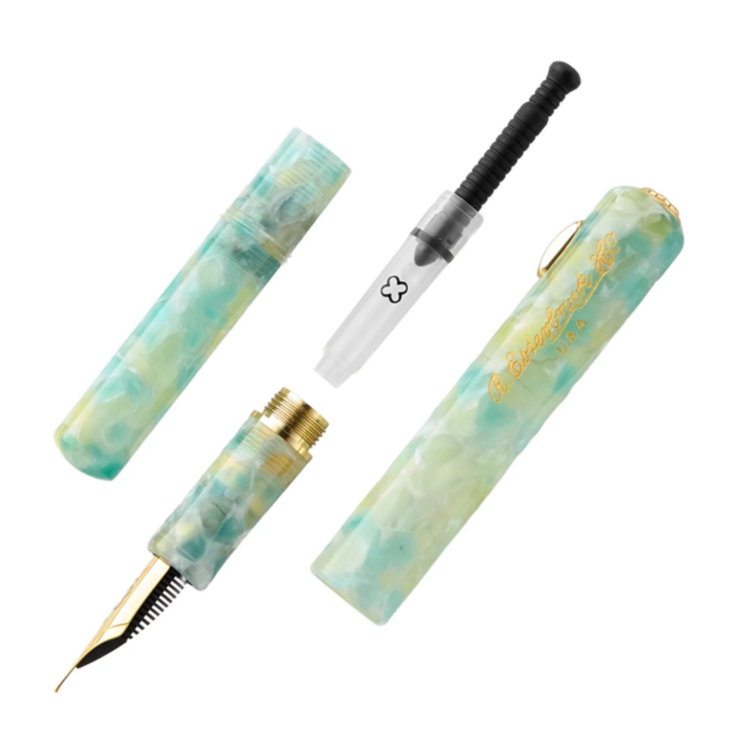 Pluma Fuente Sea Glass Niblet Esterbrook
