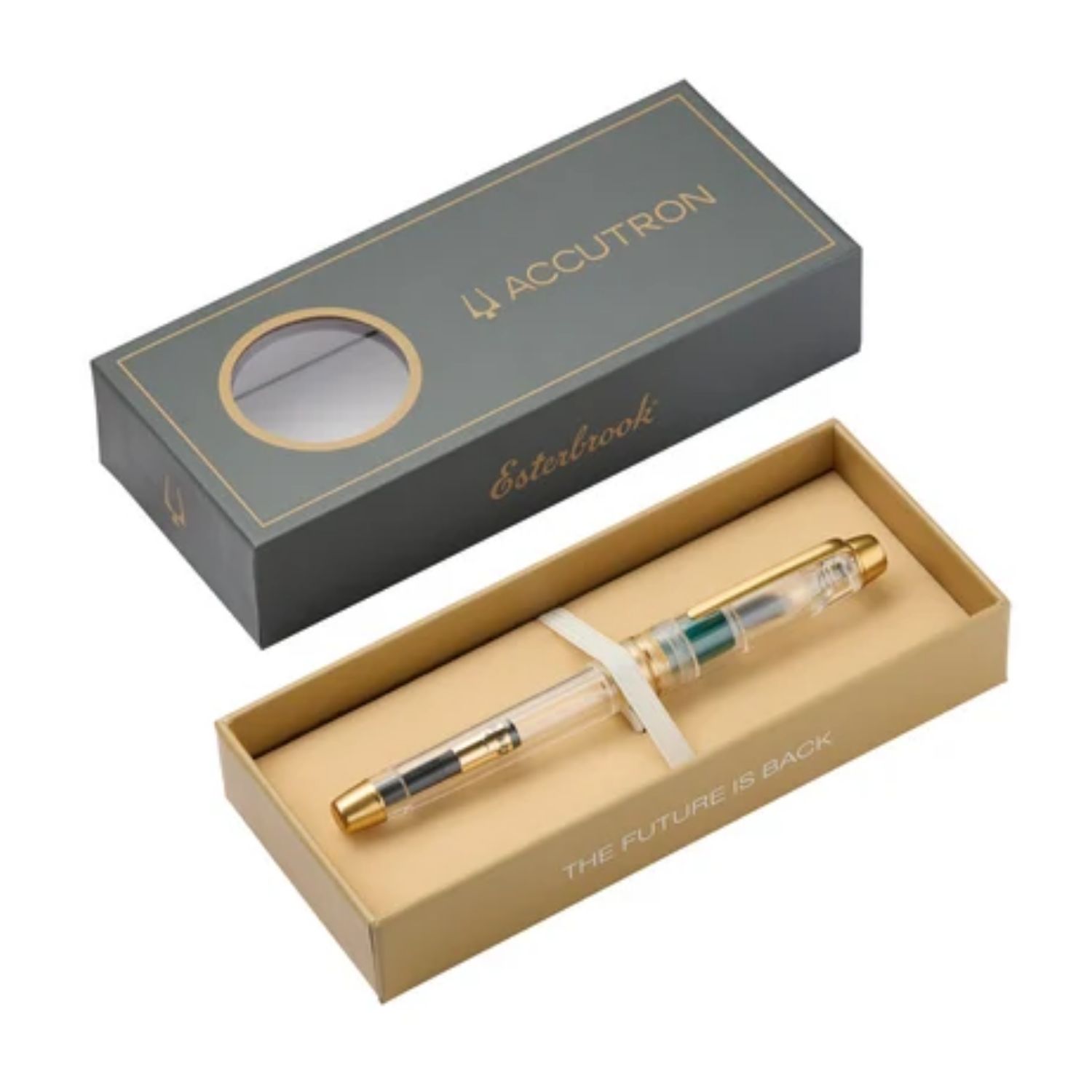 Pluma Fuente Estie x Accutron Spaceview Esterbrook
