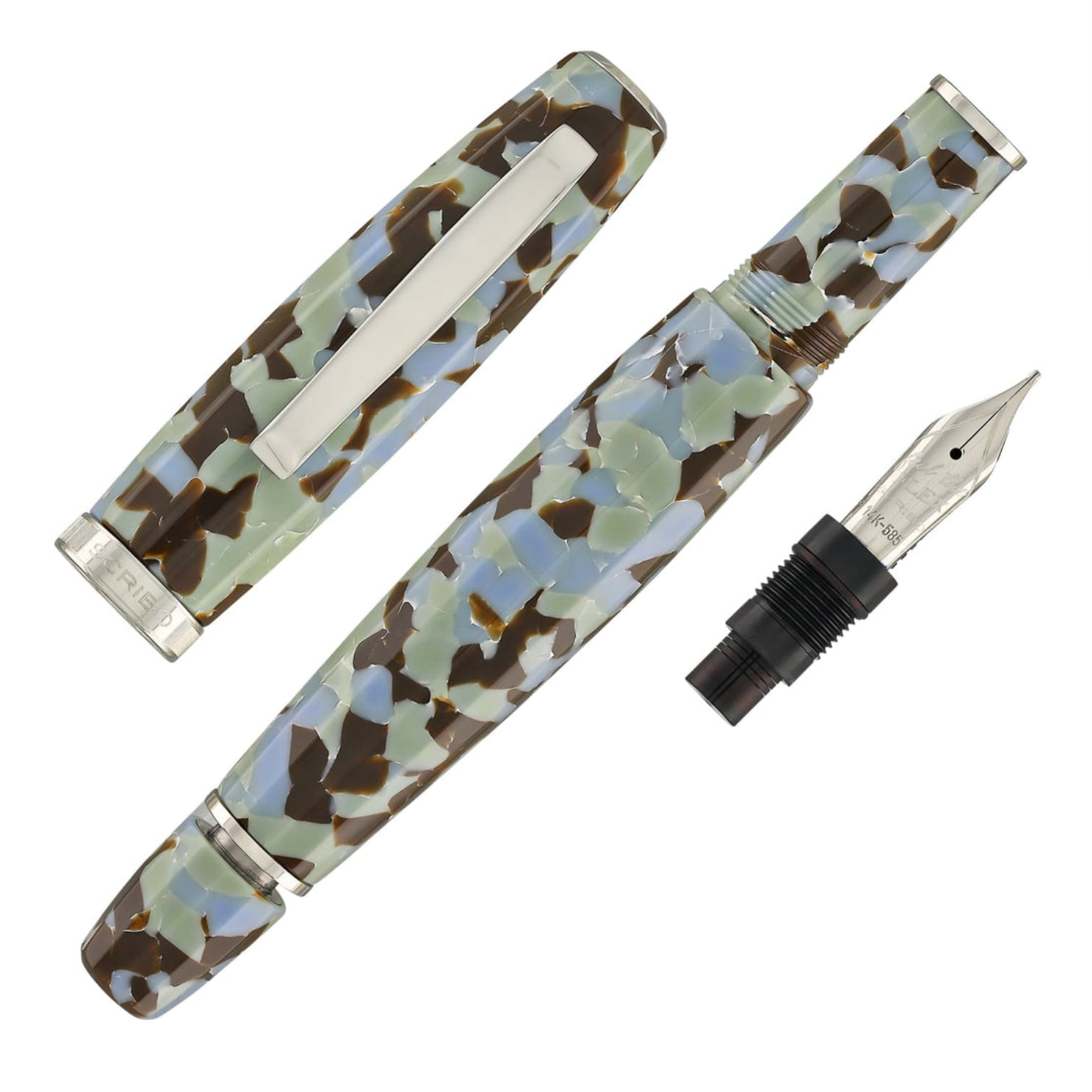 Pluma Fuente Feel Graniglia Scribo
