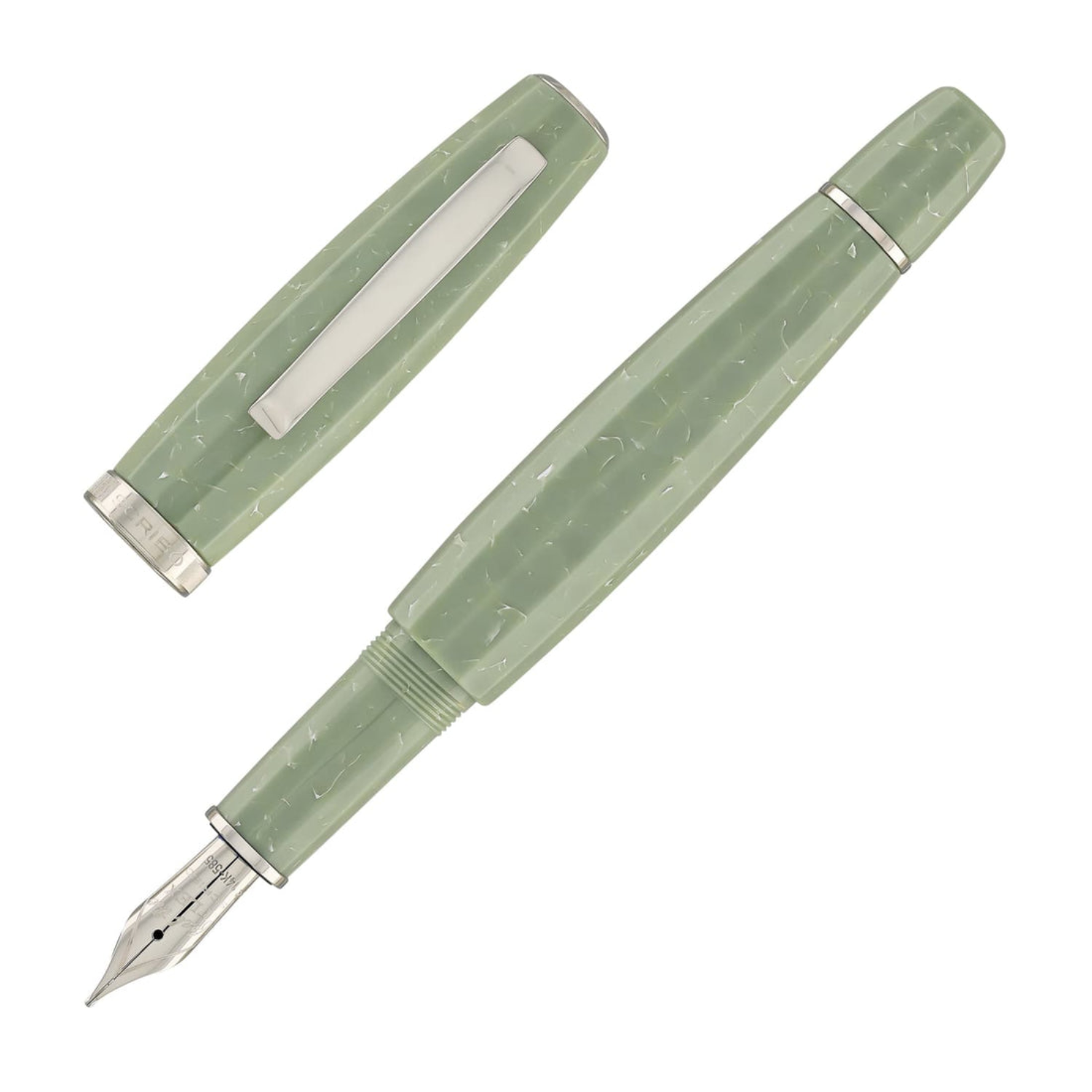 Pluma Fuente Feel Verde Antico Scribo