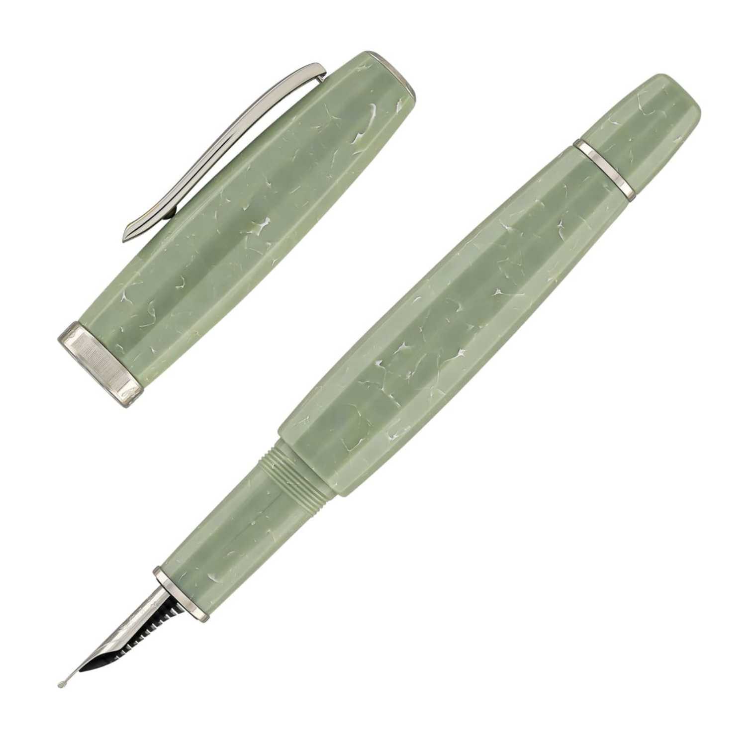 Pluma Fuente Feel Verde Antico Scribo