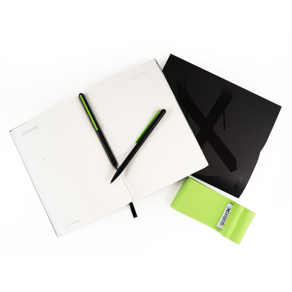 Set Grafeex pluma, lápiz y libreta Pininfarina