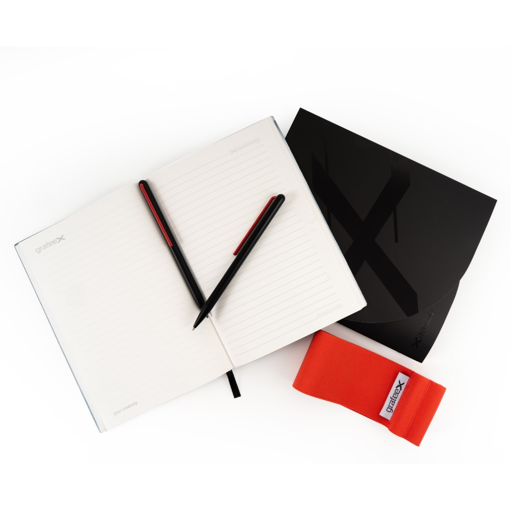 Set Grafeex pluma, lápiz y libreta Pininfarina