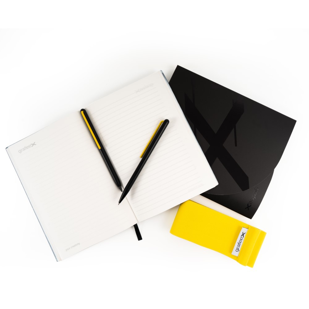 Set Grafeex pluma, lápiz y libreta Pininfarina