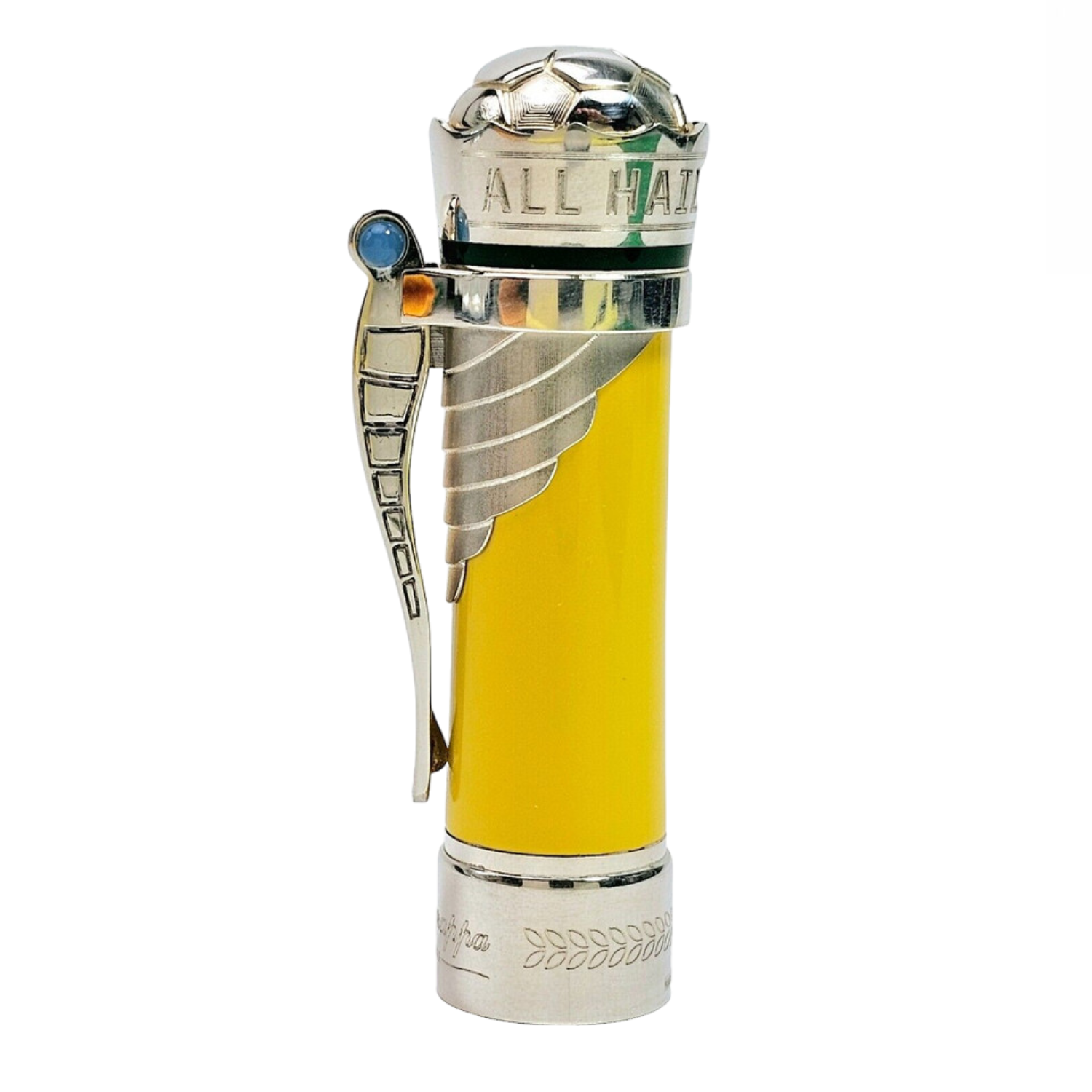 Pluma Fuente Pelé Heritage Silver Montegrappa