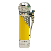 Pluma Fuente Pelé Heritage Silver Montegrappa