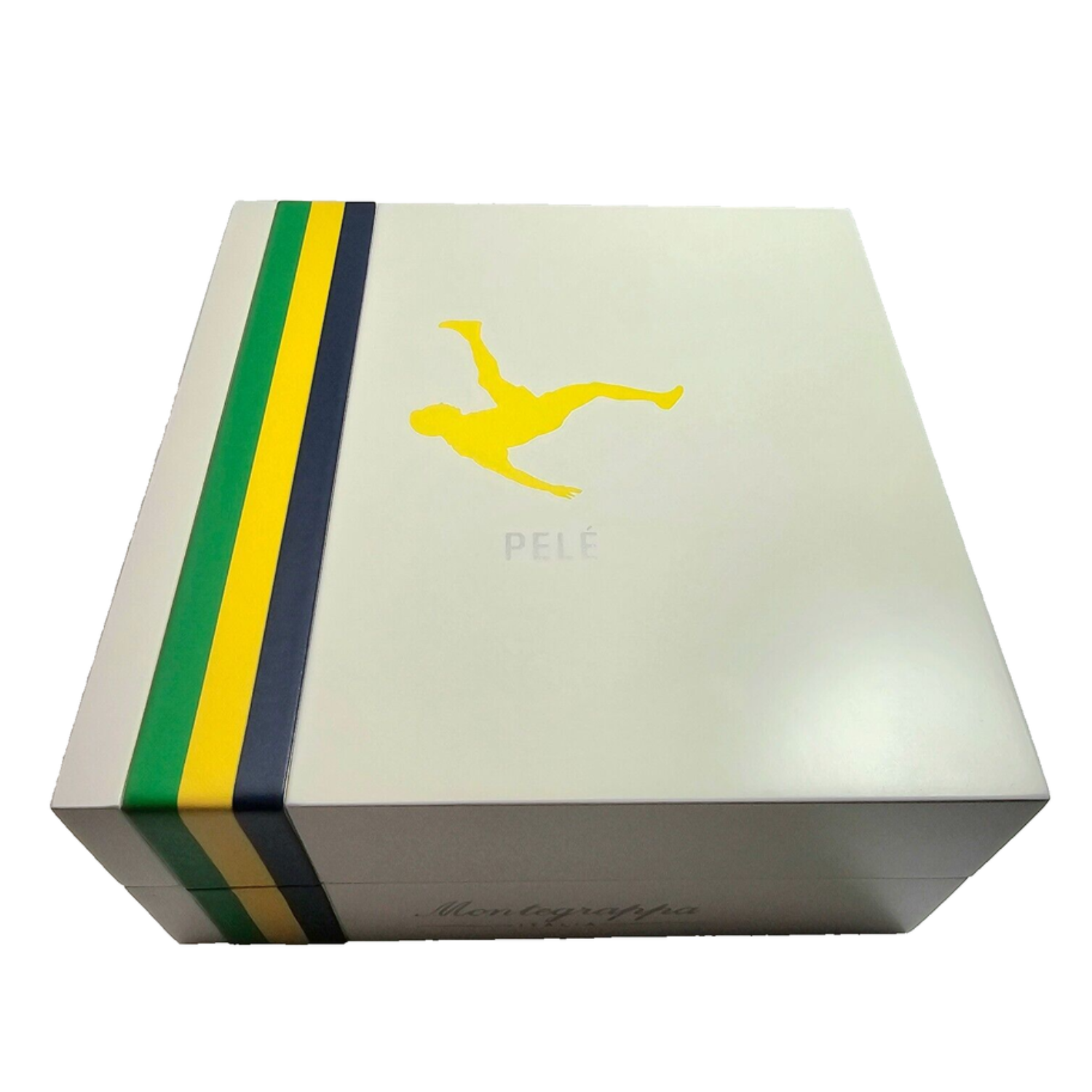 Pluma Fuente Pelé Heritage Silver Montegrappa