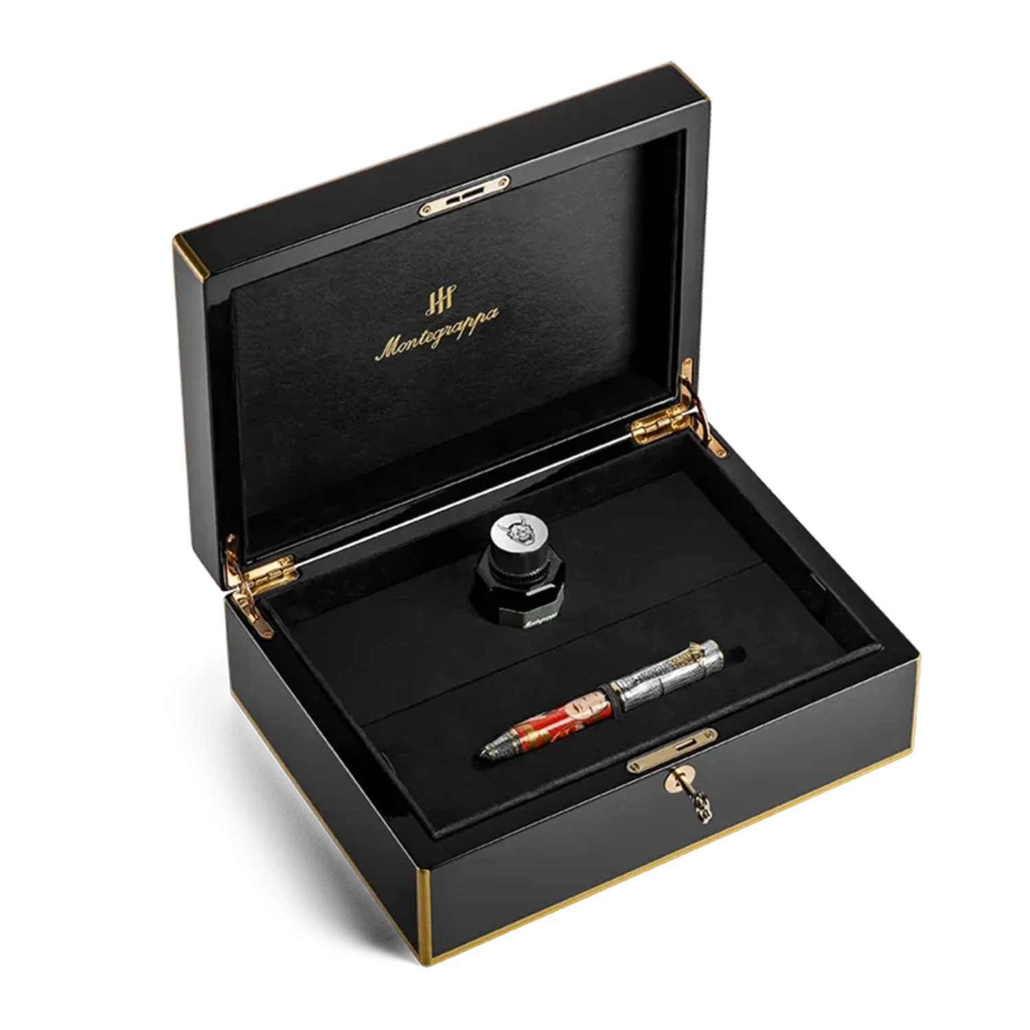 Pluma Fuente Kitcho Noh Masks Mujer Montegrappa