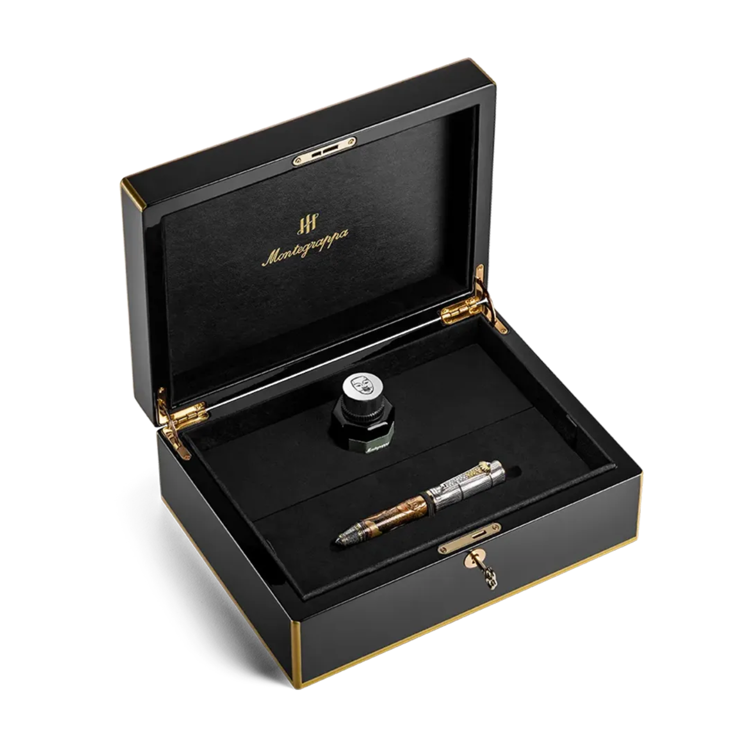 Pluma Fuente Kitcho Noh Máscaras Deidad Montegrappa