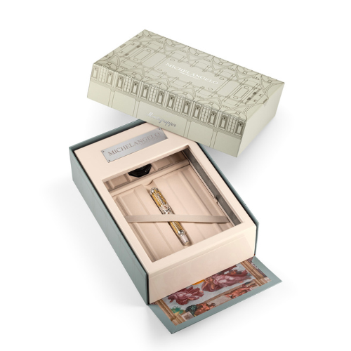 Pluma Fuente Miguel Ángel 550 Aniversario Montegrappa