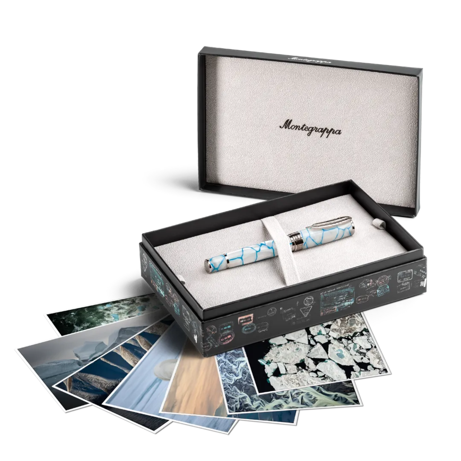 Pluma Fuente Wild: Arctic Ice Montegrappa