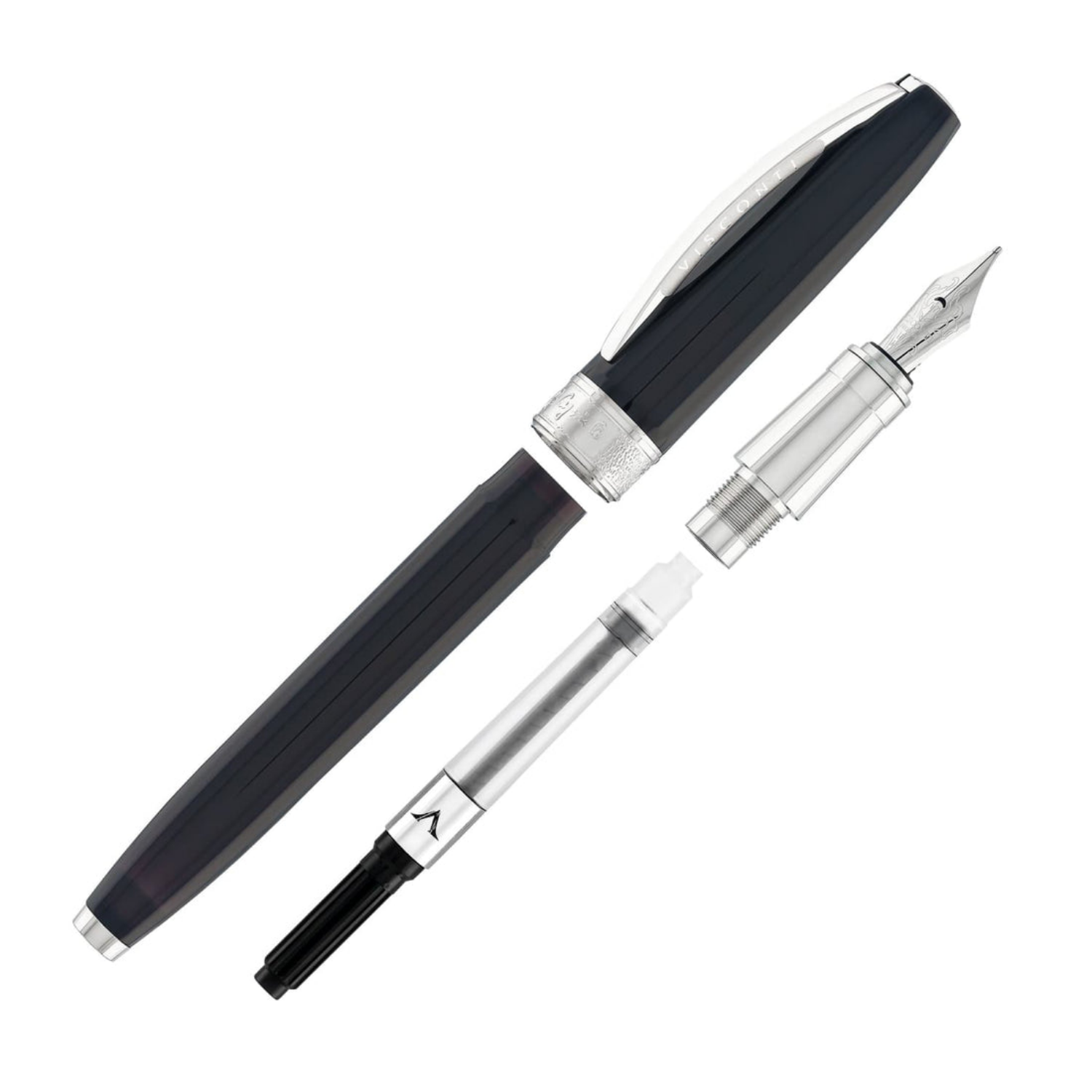 Michelangelo Translucent Black Visconti