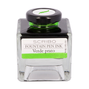Frasco De Tinta Verde Prato Scribo