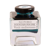 Frasco De Tinta Verde Mediterraneo Scribo