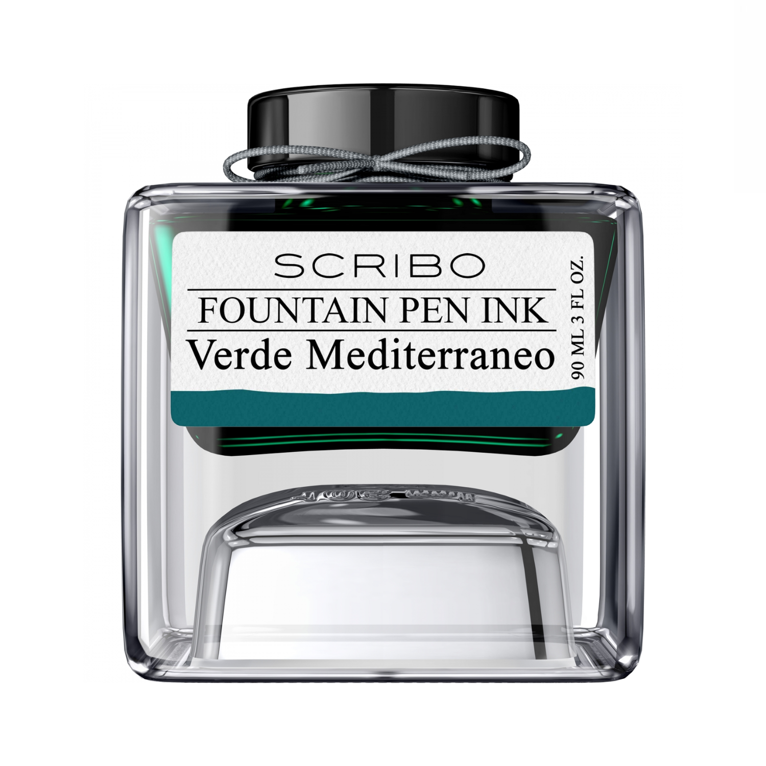 Frasco De Tinta Verde Mediterraneo Scribo